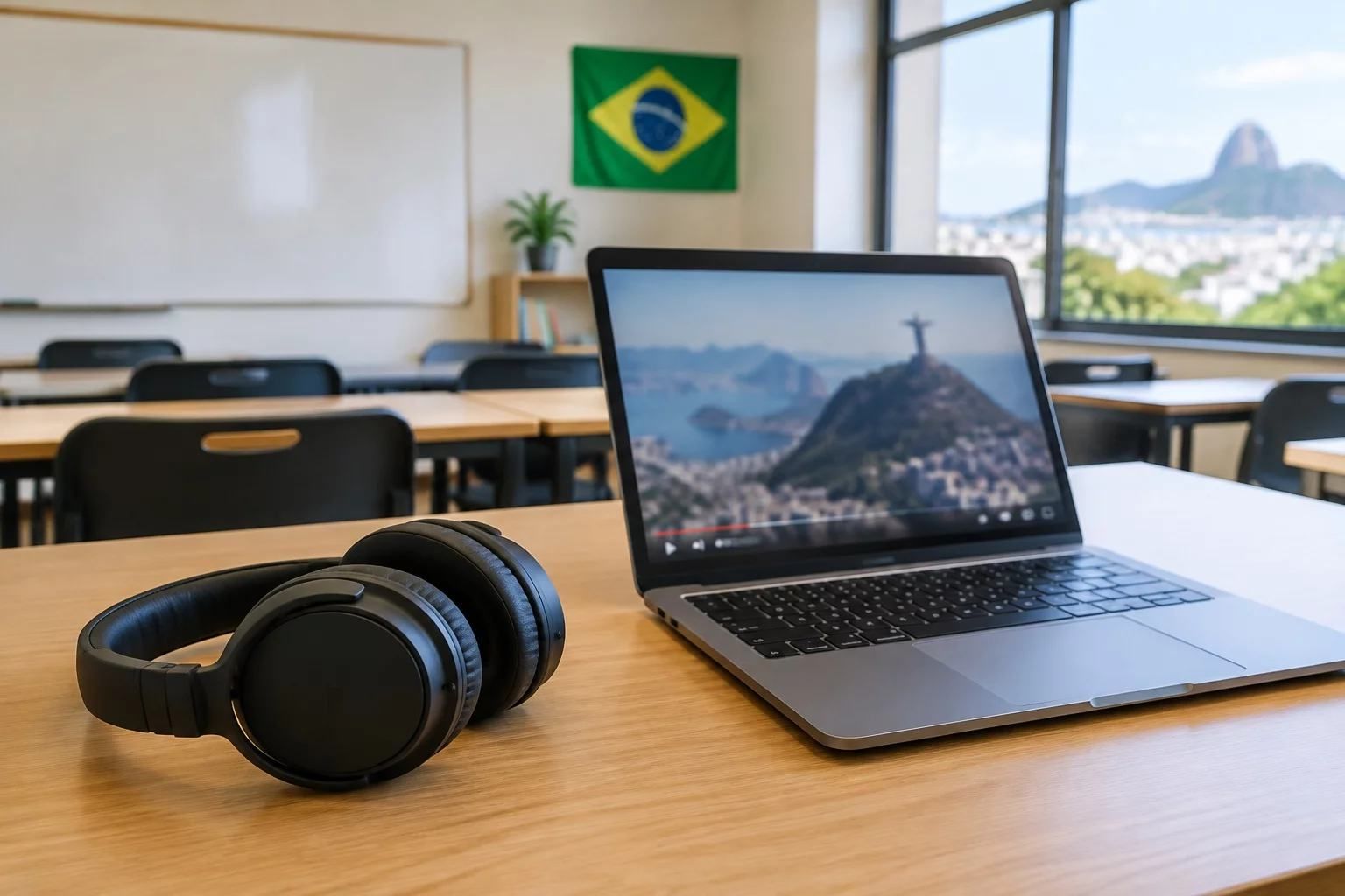 Prática gravada com feedback